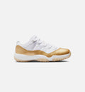 Air Jordan 11 Retro Low Mother's Day Women's Lifestyle Shoe – White / Metallic Gold / Team Gold