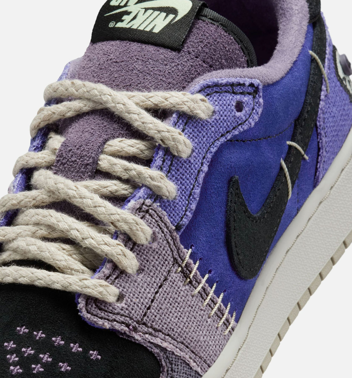 Air Jordan 1 Low OG Men's Lifestyle Shoe – Medium Olive / Black / Summit White / Sail