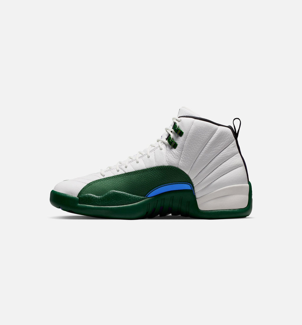 Air Jordan 12 Retro Idols Become Rivals Men's Lifestyle Shoe – Summit White / Gorge Green / Fierce Purple