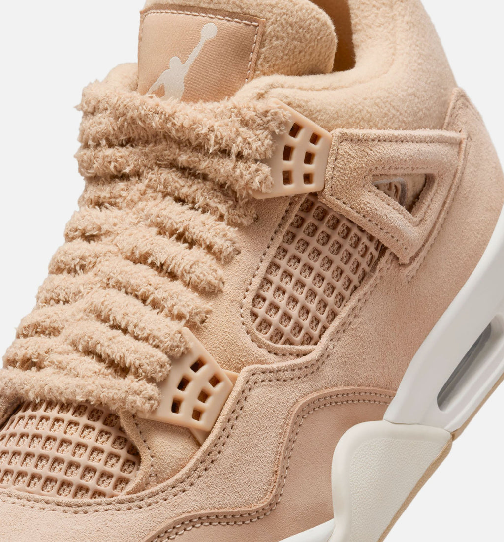 Air Jordan 4 Retro Cozy Girl Women's Lifestyle Shoe – Hemp / Light Orewood Brown