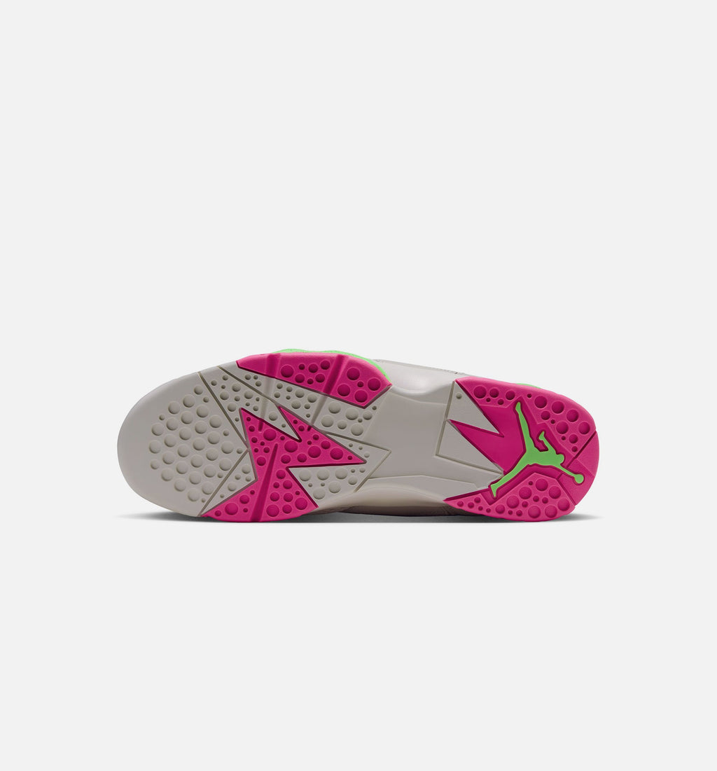 Air Jordan 7 Retro Tennis Day Men's Lifestyle Shoe – Phantom / Lime Blast / Pink Blast / Anthracite