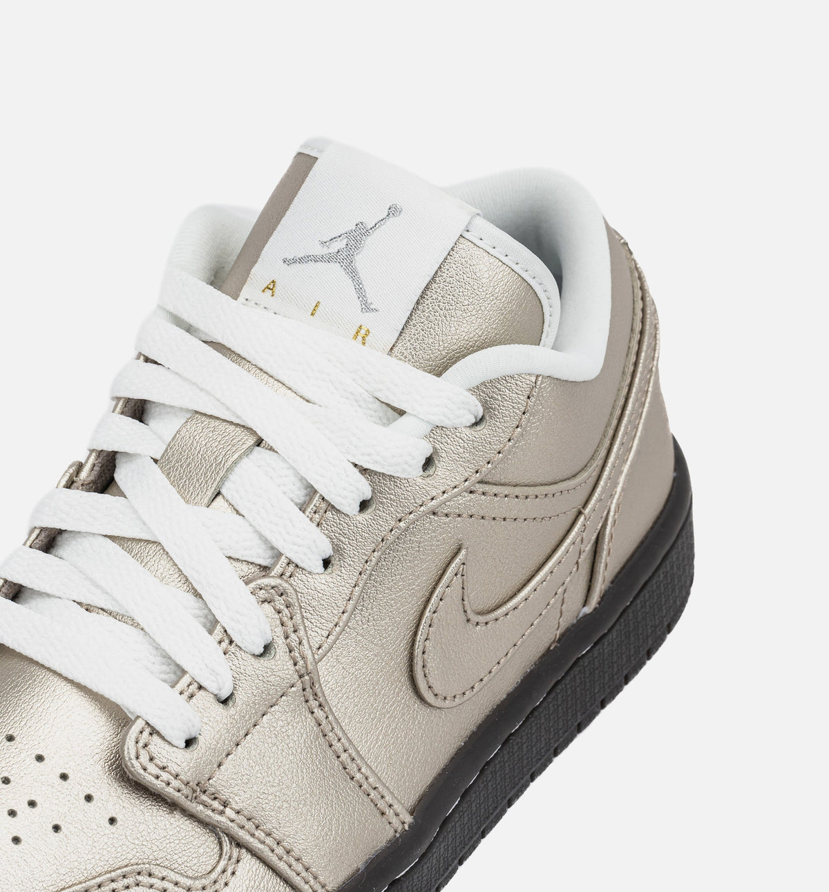 Air Jordan 1 Low SE Metallic Zinc Women's Lifestyle Shoe – Metallic Zinc / Summit White / Velvet Brown