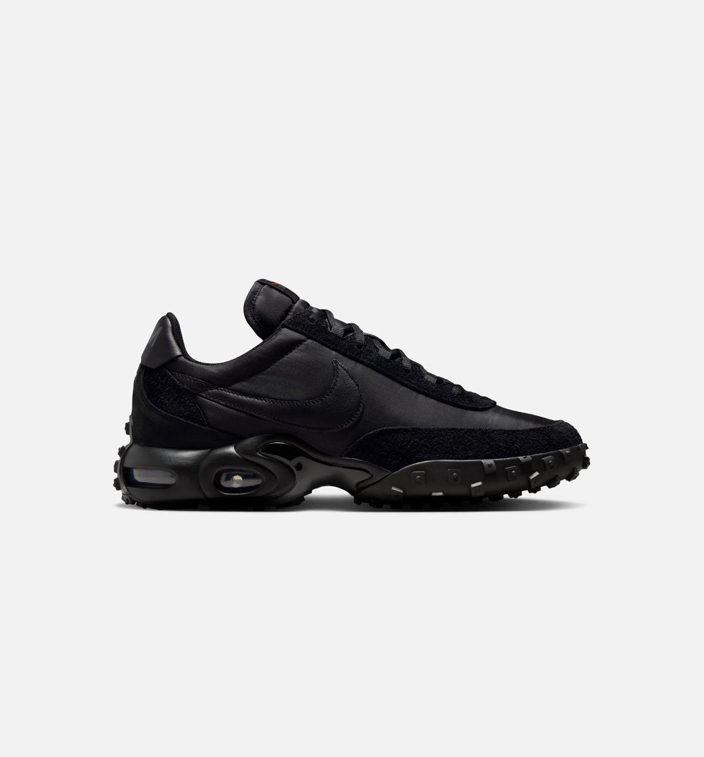 Nike Air Max Waffle Black and Anthracite Men's Lifestyle Shoe – Black