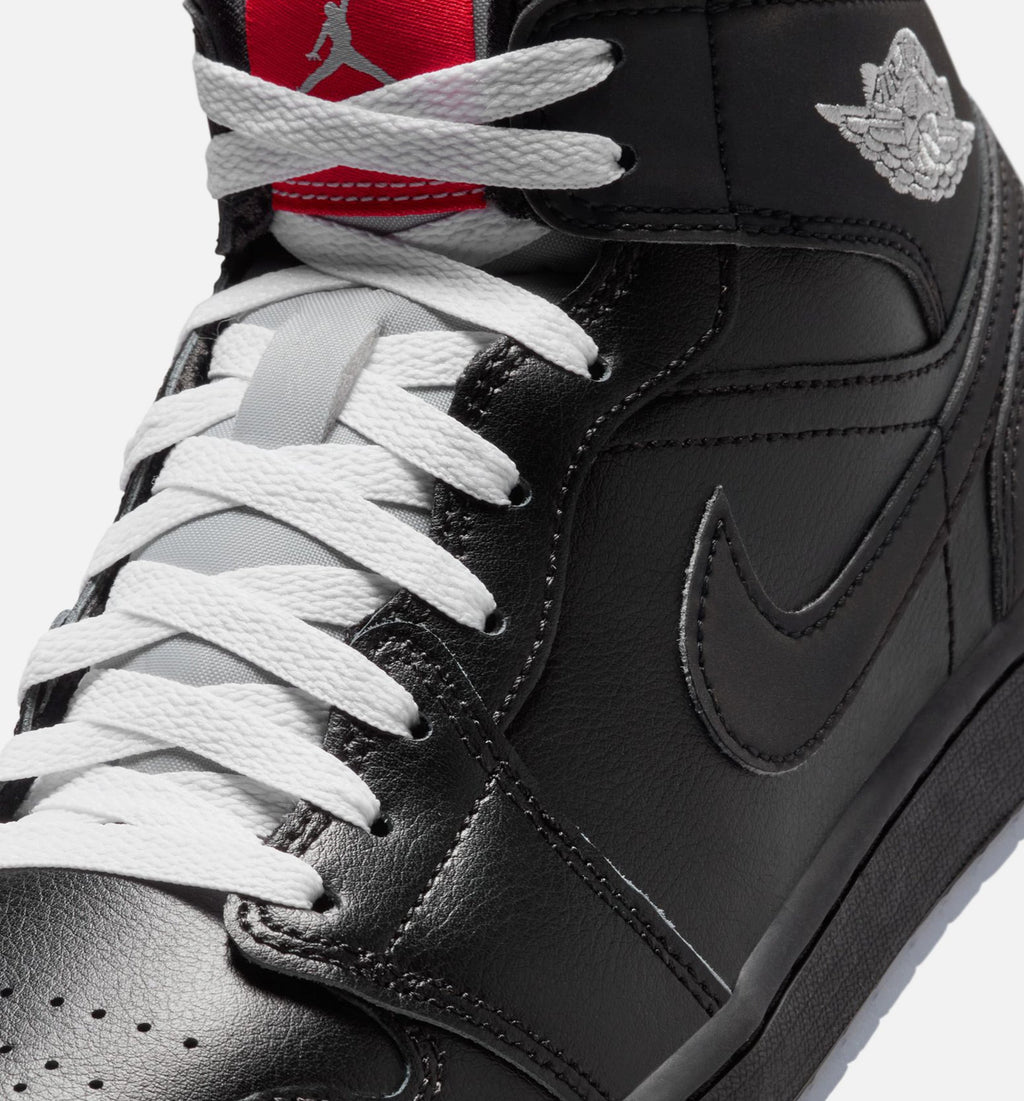 Air Jordan 1 Mid SE Men's Lifestyle Shoe – Black / Grey
