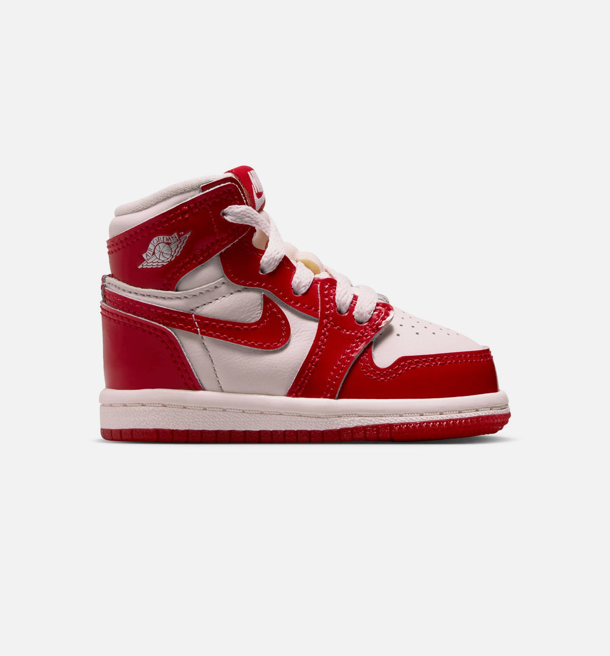 Air Jordan 1 Retro High OG Nails and Grails Infant & Toddler Lifestyle Shoe – University Red / Metallic Silver