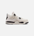 Air Jordan 4 Retro Flight Club Preschool Lifestyle Shoe – Sail / Black / University Red