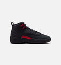 Air Jordan 12 Retro Bloodline Grade School Lifestyle Shoe – Black / Varsity Red