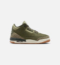 Air Jordan 3 Retro Medium Olive Grade School Lifestyle Shoe – Medium Olive / Sequoia / Neutral Olive / Sail