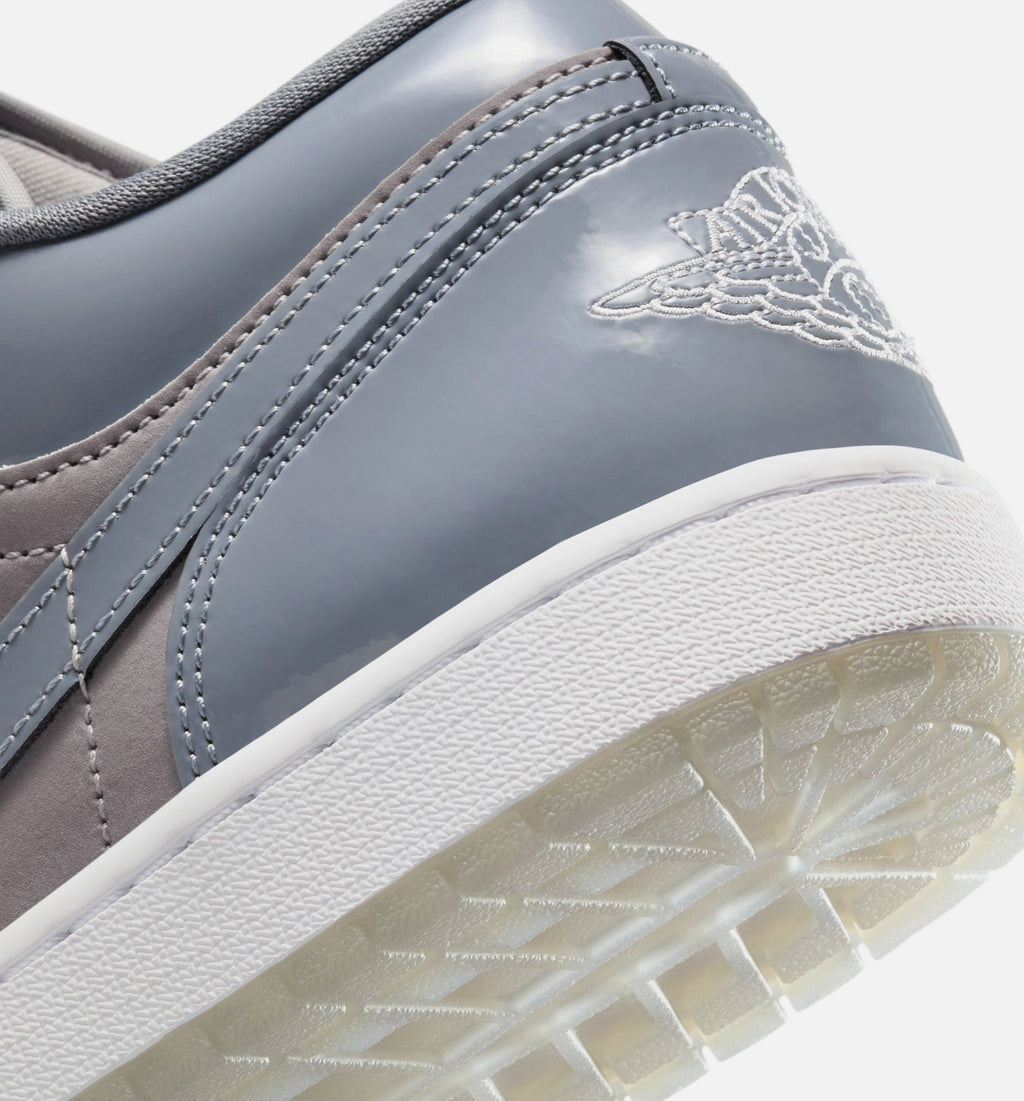 Air Jordan 1 Low Cool Grey Men's Lifestyle Shoe - Medium Grey/White/Cool Grey