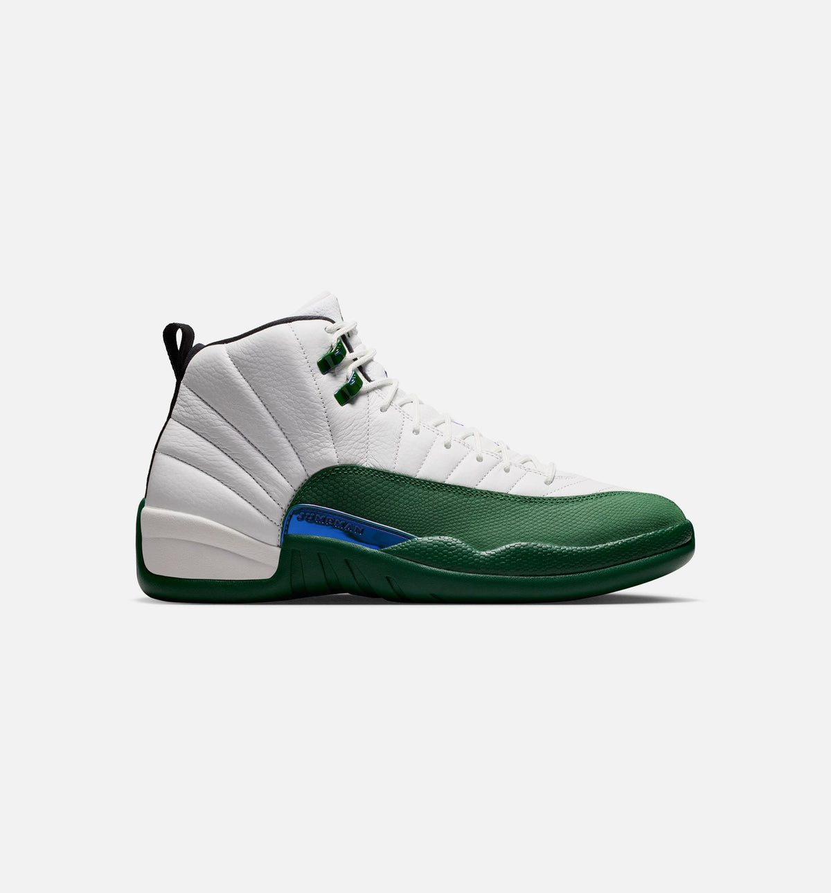 Air Jordan 12 Retro Idols Become Rivals Men's Lifestyle Shoe – Summit White / Gorge Green / Fierce Purple