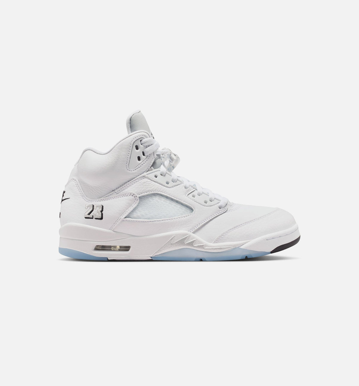 Air Jordan 5 Retro OG White Metallic Men's Lifestyle Shoe – White / Metallic Silver / Black