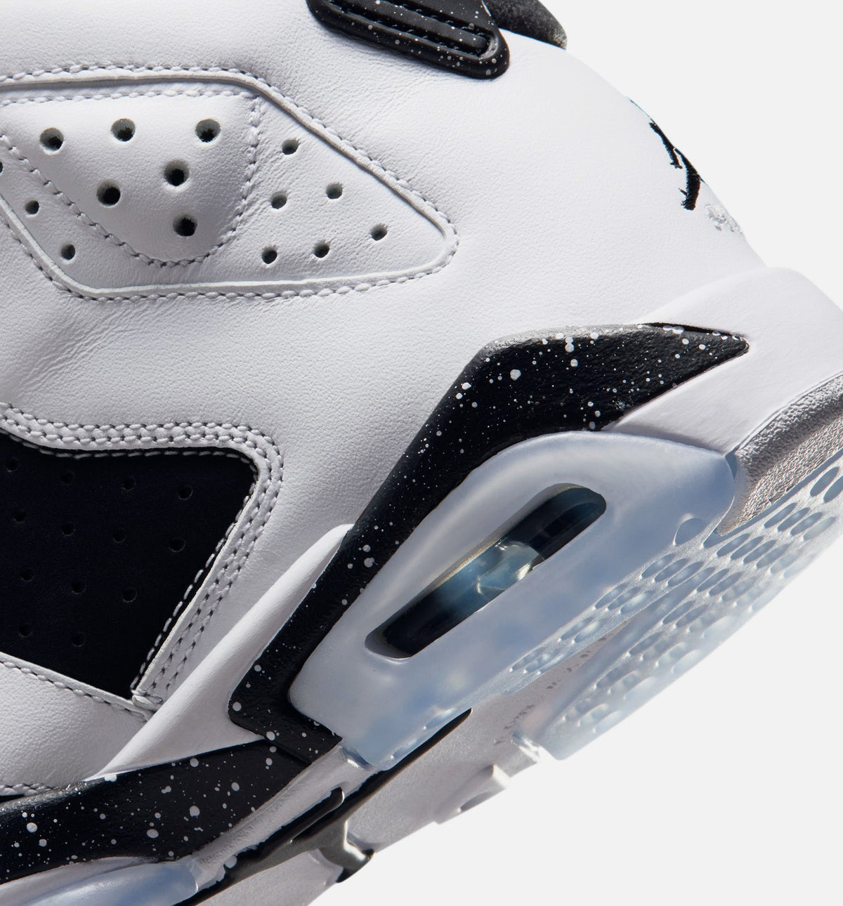 Air Jordan 6 Retro Black and White Grade School Lifestyle Shoe – Black / White