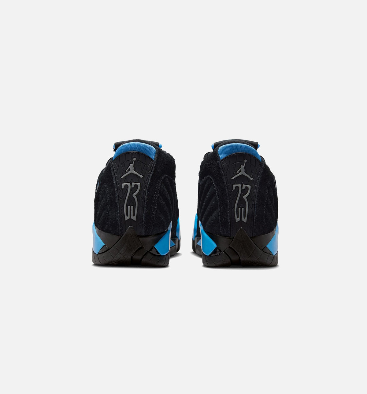 Air Jordan 14 Retro Black University Blue Grade School Lifestyle Shoe – Black / White / University Blue