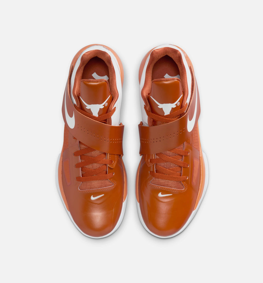 Nike Zoom KD 4 Texas Longhorns Men's Lifestyle Shoe – Desert Orange / White