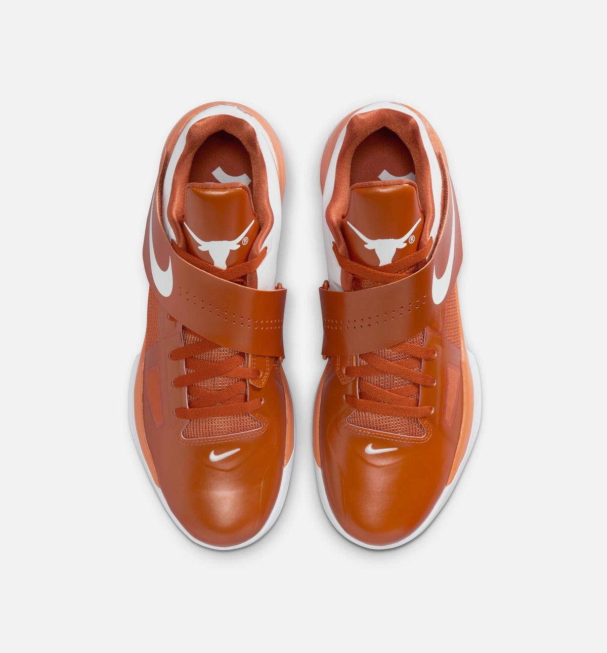 Nike Zoom KD 4 Texas Longhorns Men's Lifestyle Shoe – Desert Orange / White