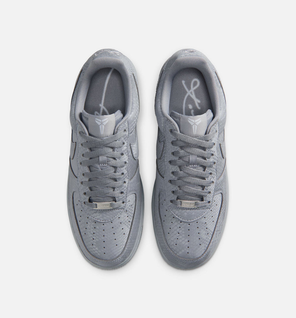 Nike Kobe Air Force 1 Low Cool Grey Men's Lifestyle Shoe – Cool Grey / Wolf Grey