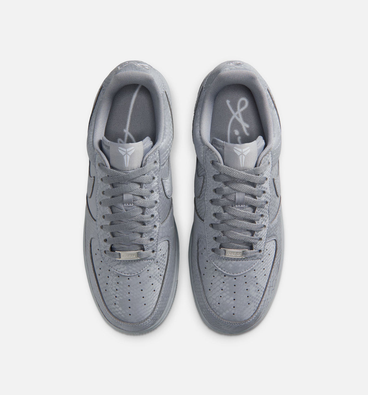 Nike Kobe Air Force 1 Low Cool Grey Men's Lifestyle Shoe – Cool Grey / Wolf Grey
