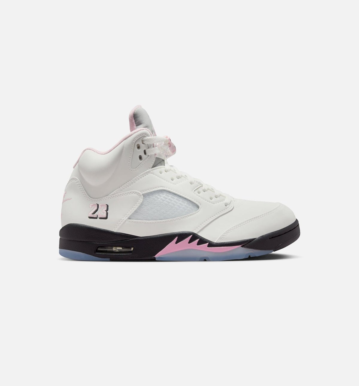 Air Jordan 5 Retro Medium Soft Pink Men's Lifestyle Shoe – White / Soft Pink / Black
