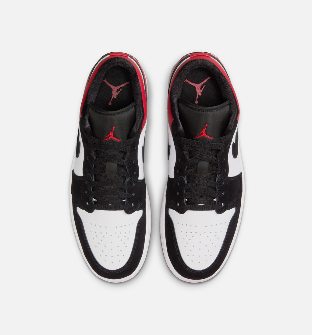 Air Jordan 1 Low SE Men's Lifestyle Shoe – White / Varsity Red / Black
