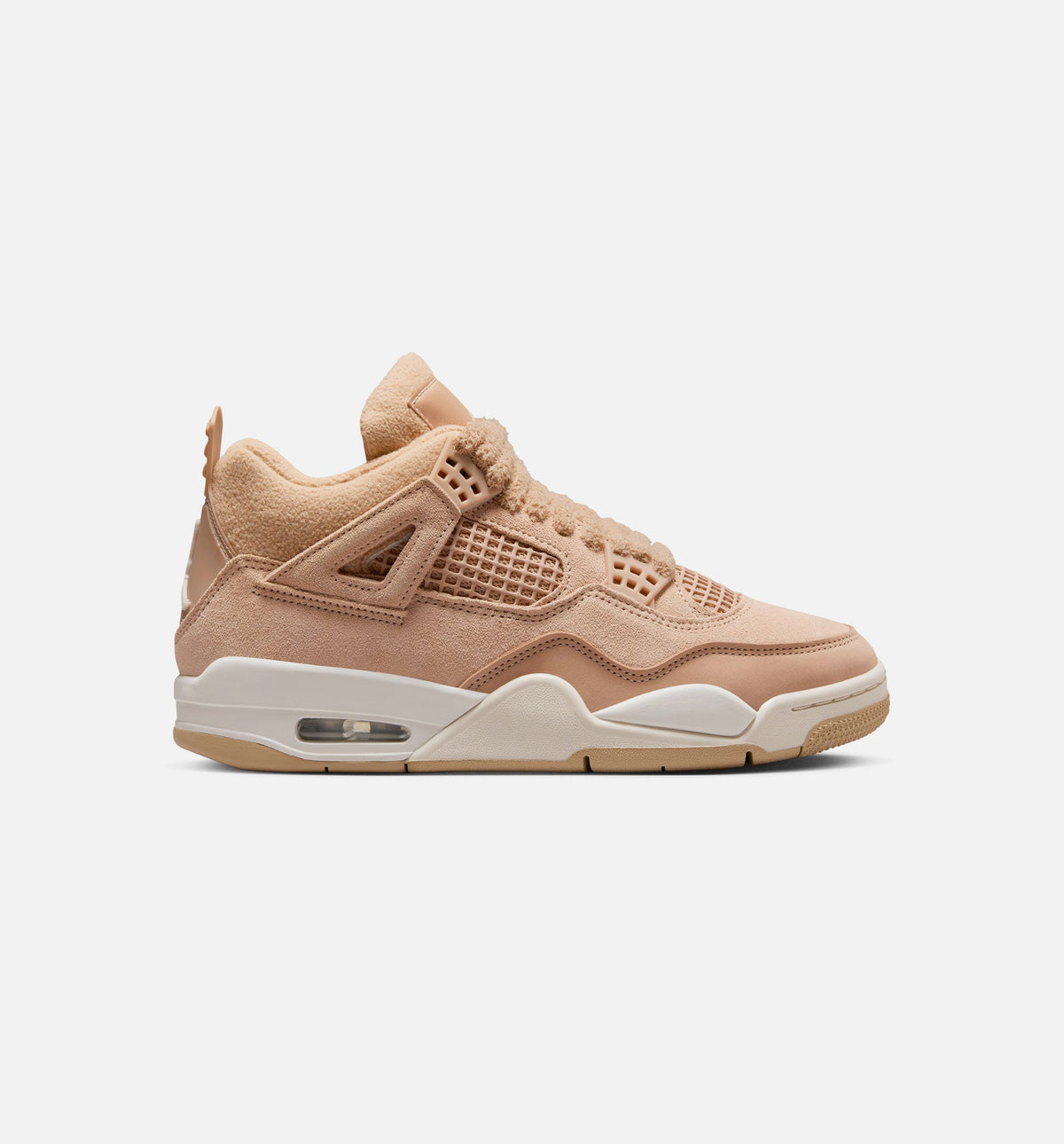 Air Jordan 4 Retro Cozy Girl Women's Lifestyle Shoe – Hemp / Light Orewood Brown