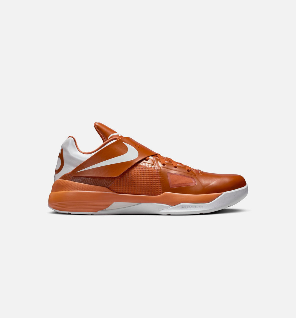 Nike Zoom KD 4 Texas Longhorns Men's Lifestyle Shoe – Desert Orange / White