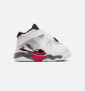 Air Jordan 8 Retro White and True Red Infant & Toddler Lifestyle Shoe – White / Black / True Red