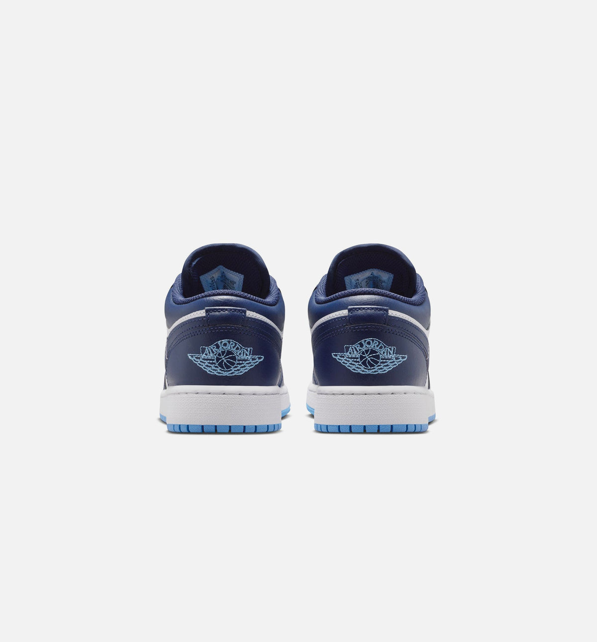 Air Jordan 1 Low Grade School Lifestyle Shoe - Midnight Navy/University Blue/White