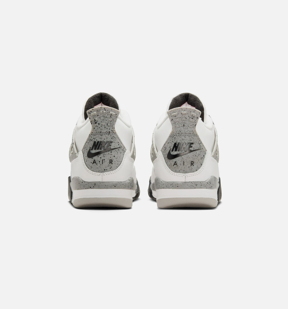 Air Jordan 4 Retro White Cement Grade School Lifestyle Shoe – Summit White / Fire Red / Cement Grey / Black