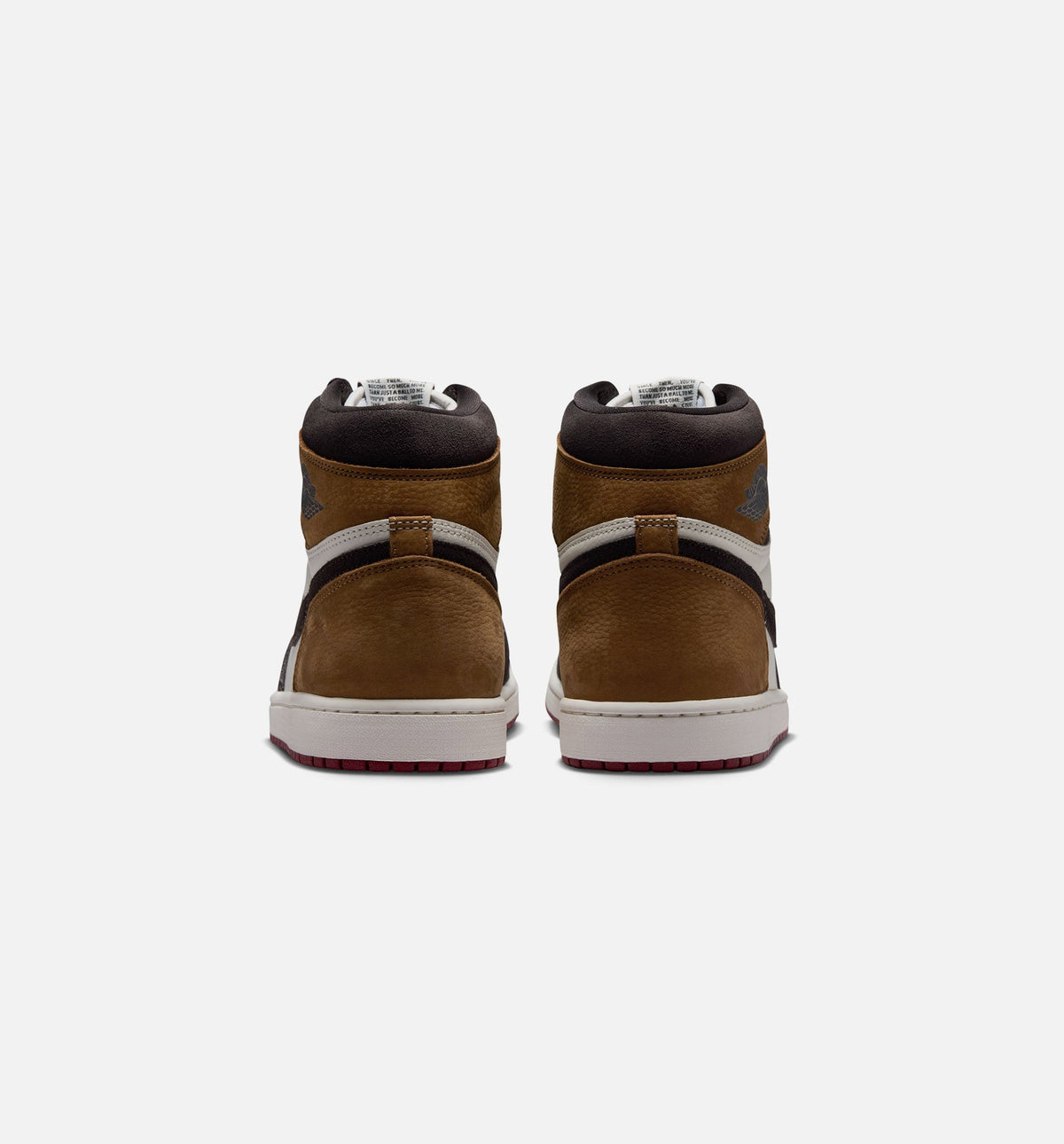 Air Jordan 1 Retro High OG Love Letter Men's Lifestyle Shoe – Shadow Brown / Team Red / Light British Tan