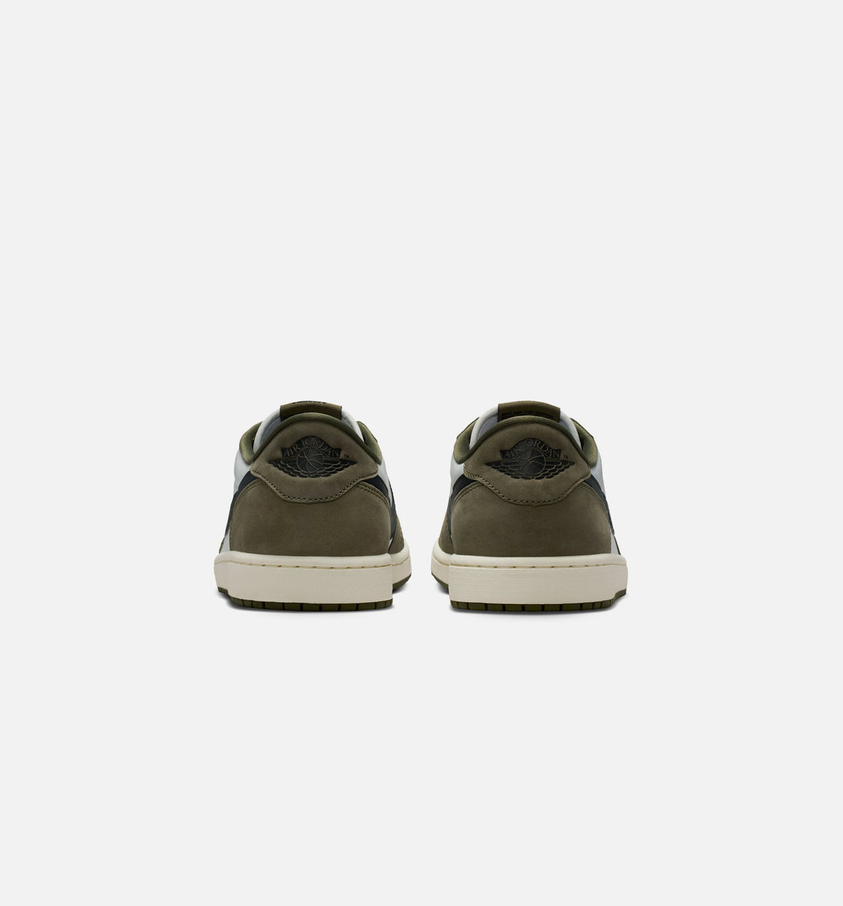 Air Jordan 1 Low OG Men's Lifestyle Shoe – Medium Olive / Black / Summit White / Sail
