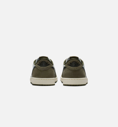 Air Jordan 1 Low OG Men's Lifestyle Shoe – Medium Olive / Black / Summit White / Sail