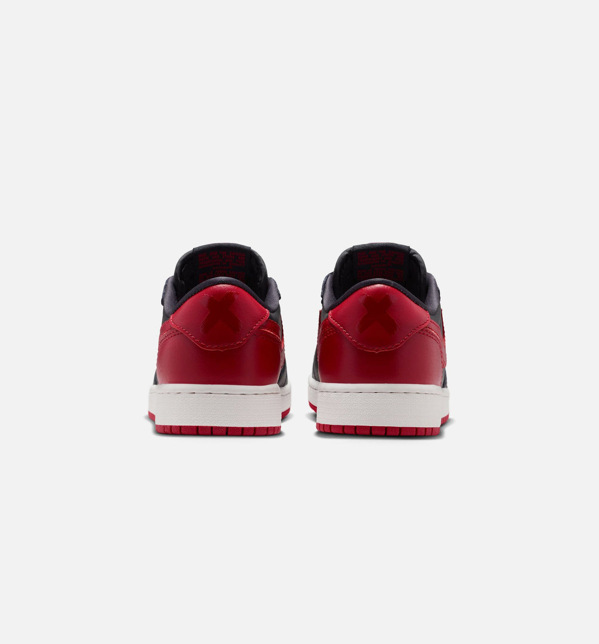 Air Jordan 1 Retro Low OG Banned Grade School Lifestyle Shoe – Black / Varsity Red / Summit White