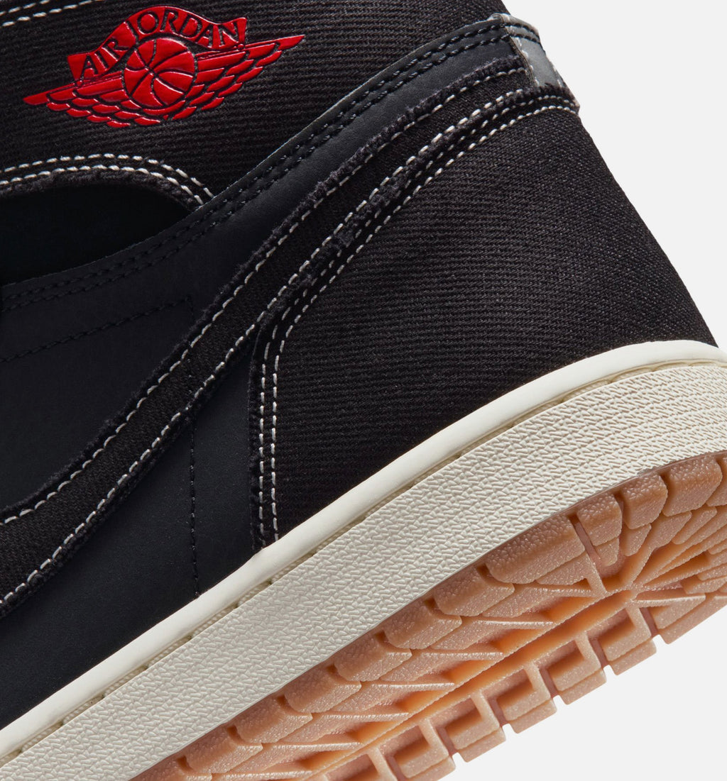 Air Jordan 1 Retro High OG Flight Club Men's Lifestyle Shoe – Black / University Red / Sail / Gum Medium Brown