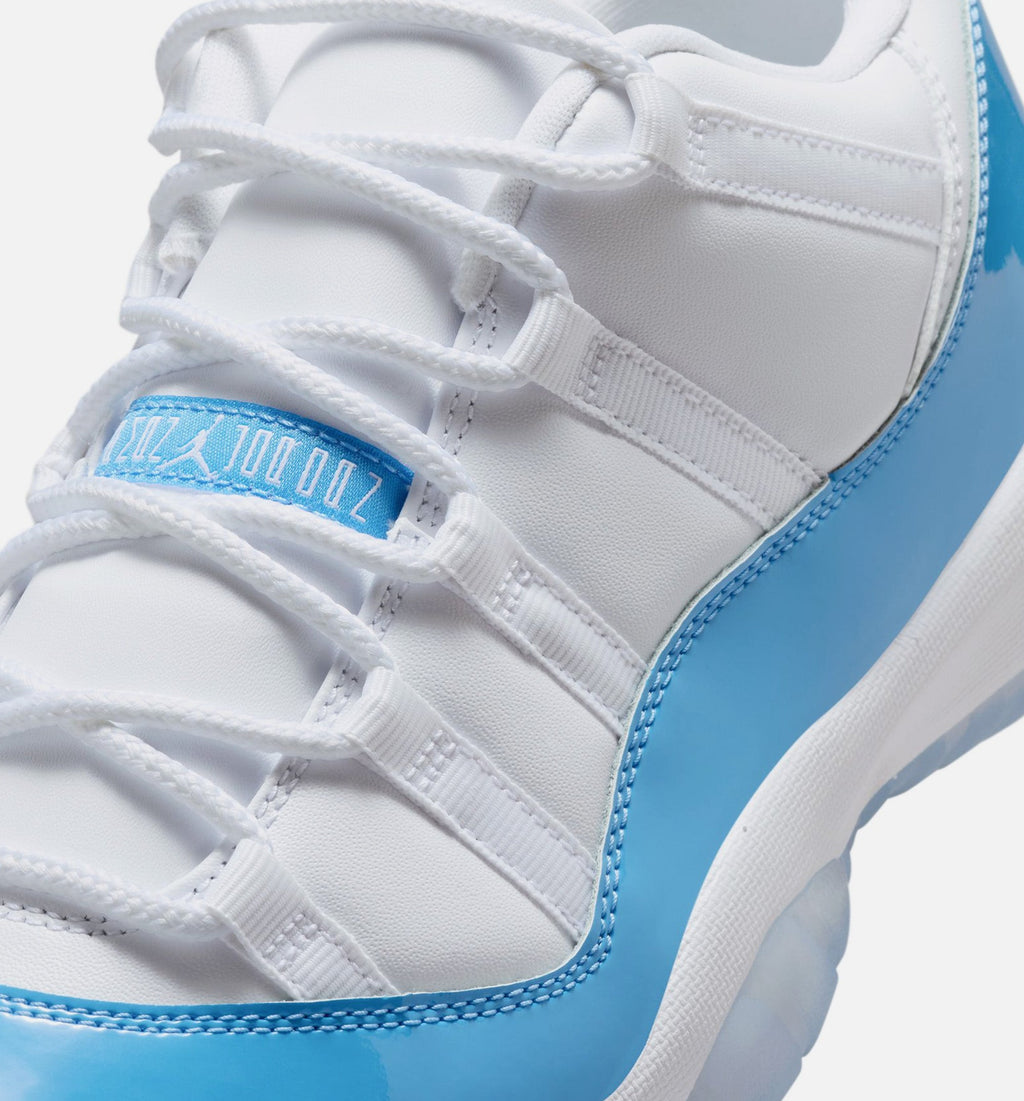 Air Jordan 11 Retro Low University Blue Men's Lifestyle Shoe – White / University Blue / Black