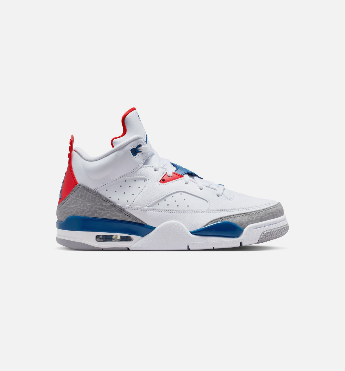 Jordan Son of Mars Low Men's Lifestyle Shoe – White / Varsity Red / Light Smoke Grey / True Blue