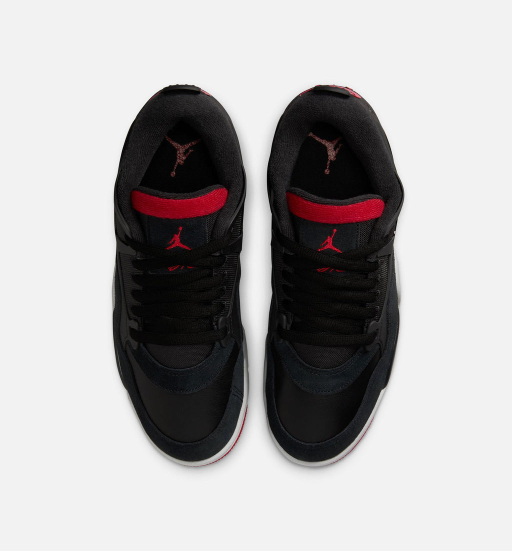 Air Jordan 4 RM Men's Lifestyle Shoe – Black / Wolf Grey / White / Varsity Red