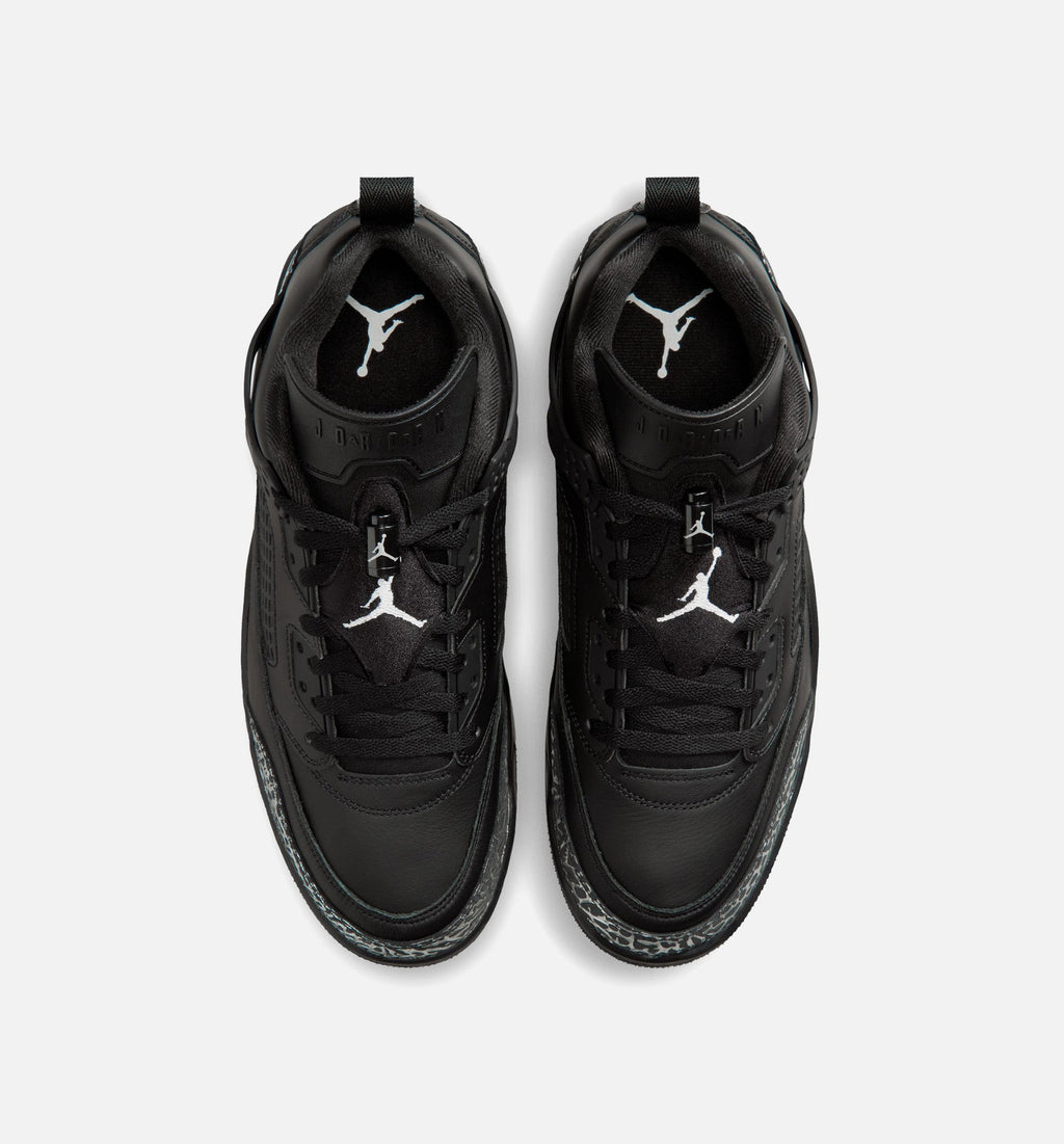 Jordan Spizike Low Men's Basketball Shoe – Black / Metallic Silver