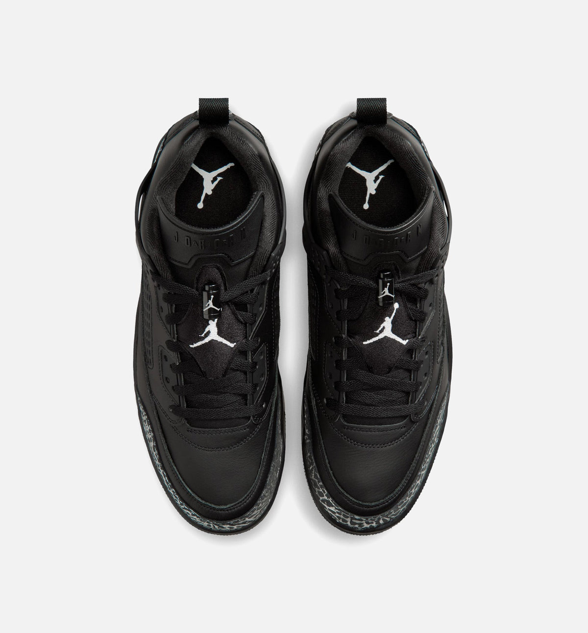 Jordan Spizike Low Men's Basketball Shoe – Black / Metallic Silver