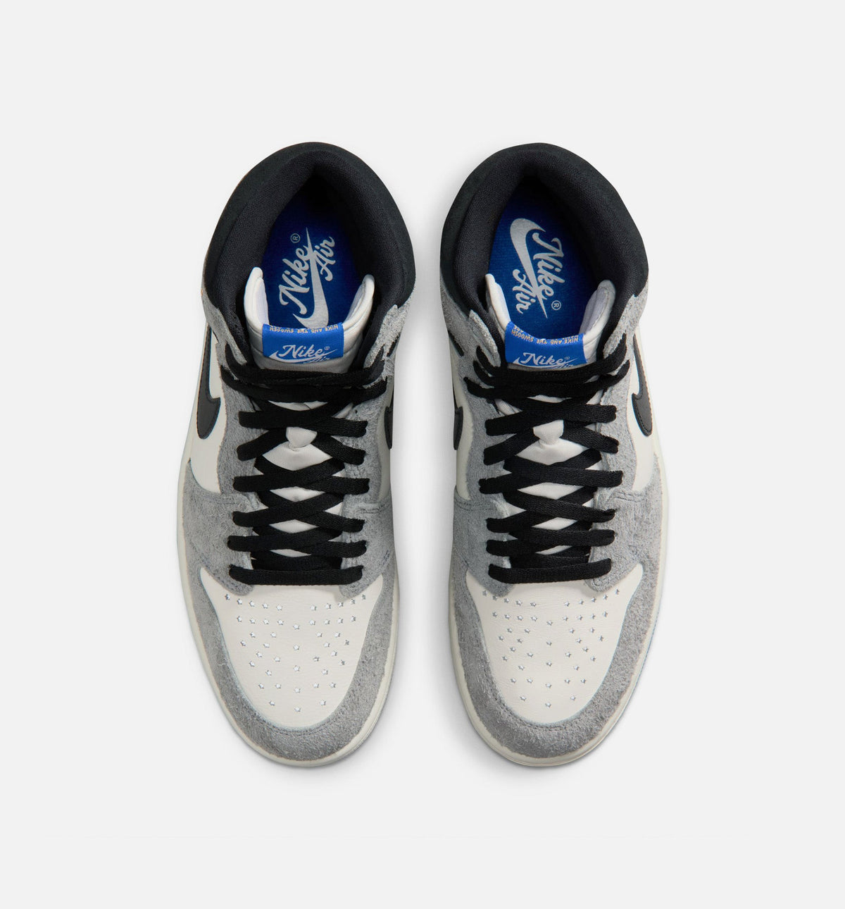 Air Jordan 1 Retro High OG Cool Grey Men's Lifestyle Shoe – Cool Grey / Black / Sail / Game Royal / White