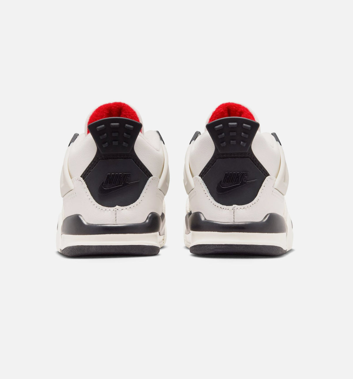 Air Jordan 4 Retro Flight Club Infant & Toddler Lifestyle Shoe – Sail / Black / University Red