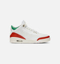 Air Jordan 3 Retro El Vuelo Men's Lifestyle Shoe – Summit White / Pine Green / Dragon Red / Metallic Gold