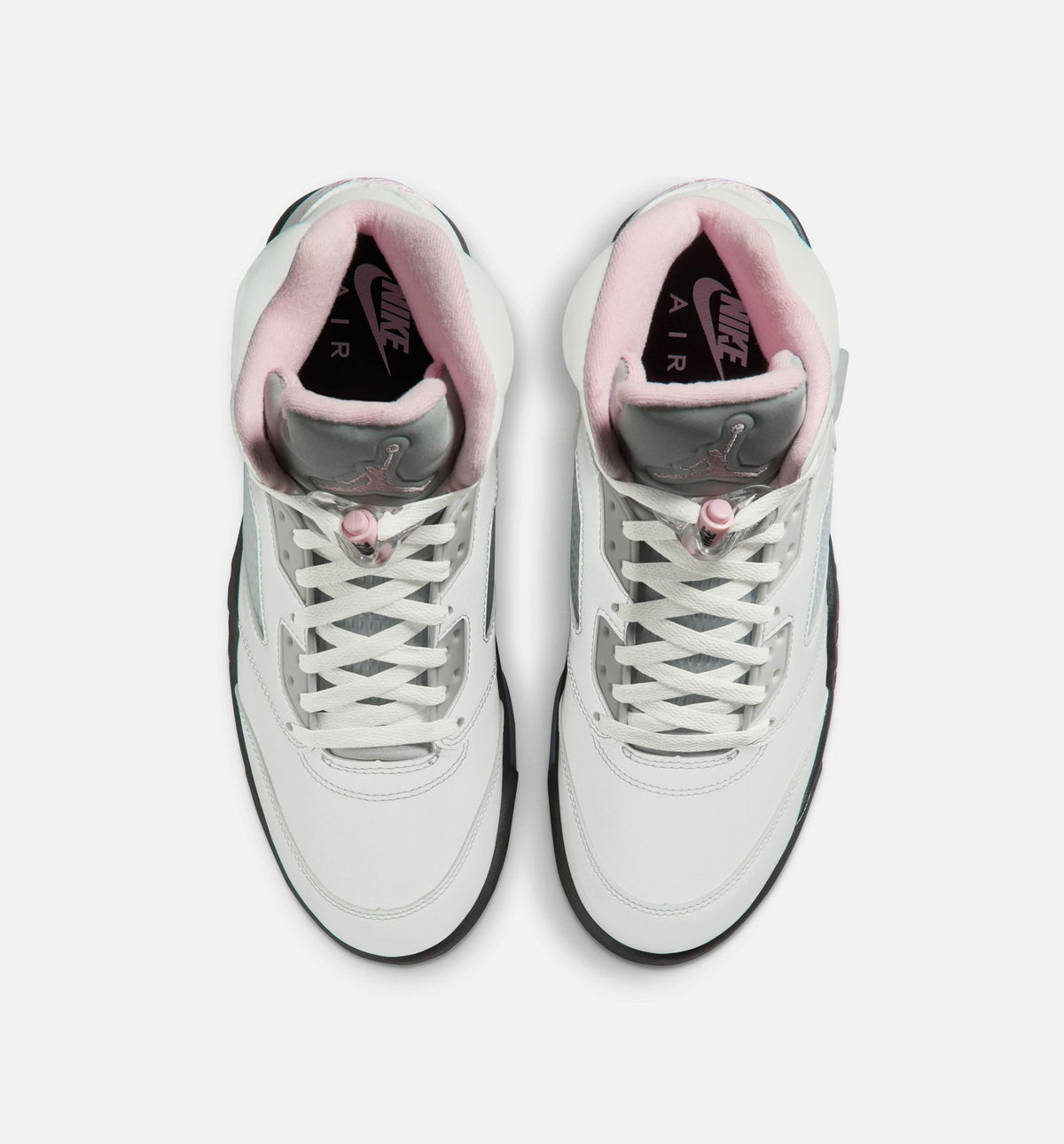 Air Jordan 5 Retro Medium Soft Pink Men's Lifestyle Shoe – White / Soft Pink / Black