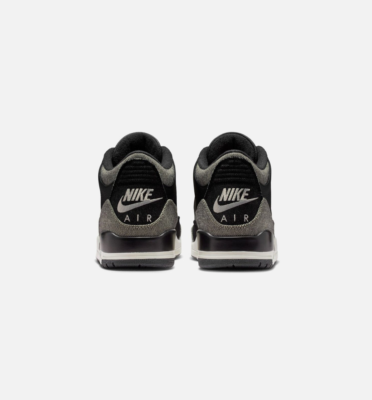 Air Jordan 3 x Levi's Black and White Men's Lifestyle Shoe – Denim / Black / Gym Red