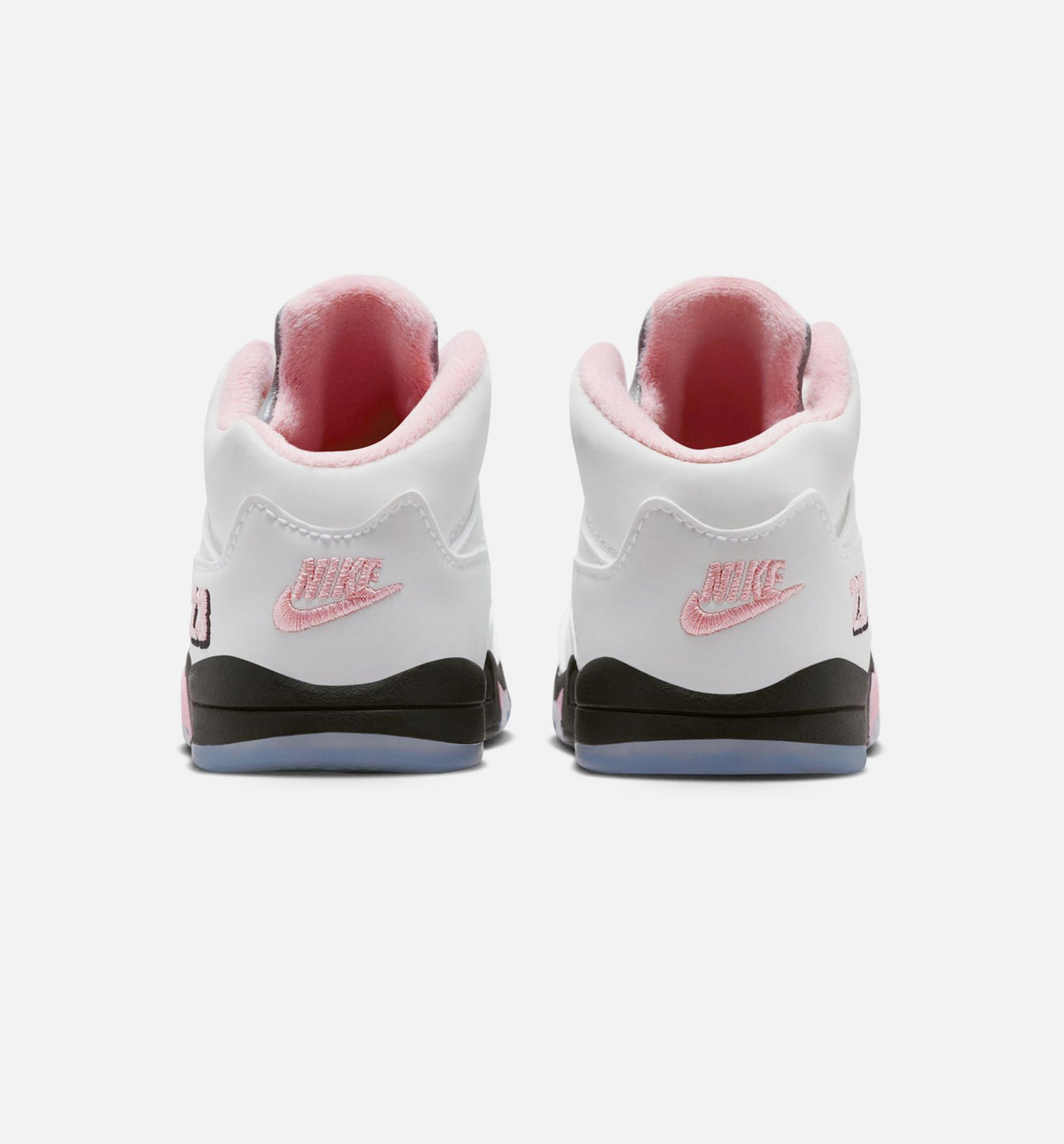 Air Jordan 5 Retro Medium Soft Pink Infant & Toddler Lifestyle Shoe – White / Black / Medium Soft Pink