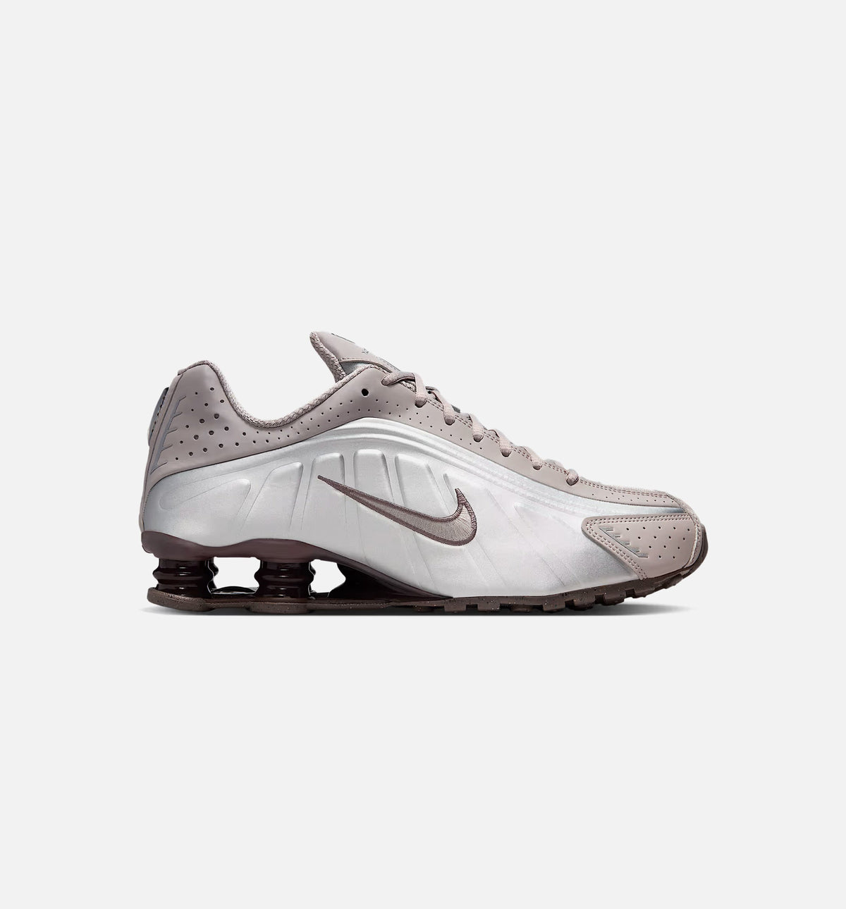 Nike Shox R4 Men's Lifestyle Shoe – Cave Stone / College Grey / Baroque Brown