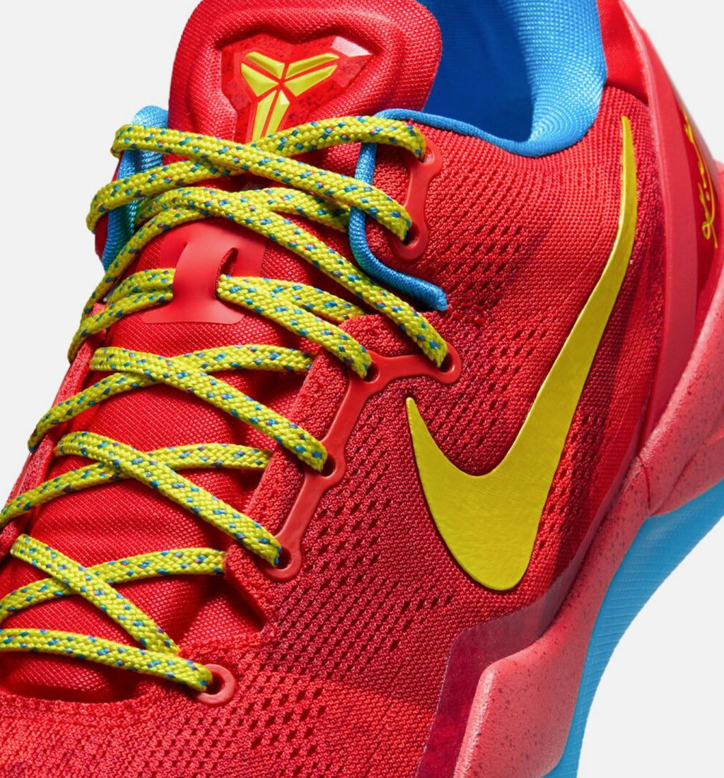 Nike Kobe VIII Protro Year of the Horse Men's Lifestyle Shoe – Light Crimson / Vivid Blue / Bright Citron
