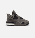 Air Jordan 4 Retro Cave Stone and Black Infant & Toddler Lifestyle Shoe – Cave Stone / Black / Moon Particle