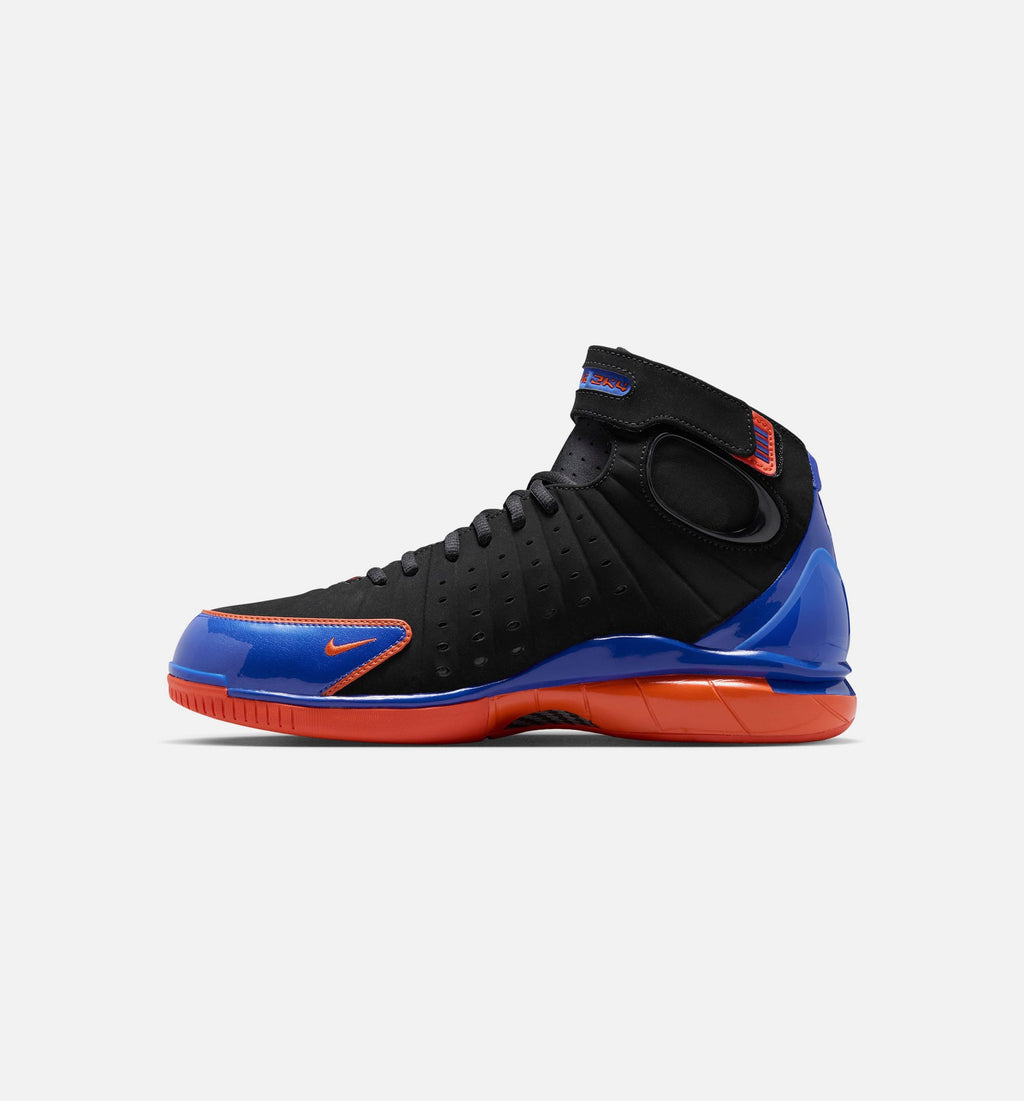 Nike Air Zoom Huarache 2K4 Penny Hardaway Men's Basketball Shoe – Black / Varsity Royal / Safety Orange