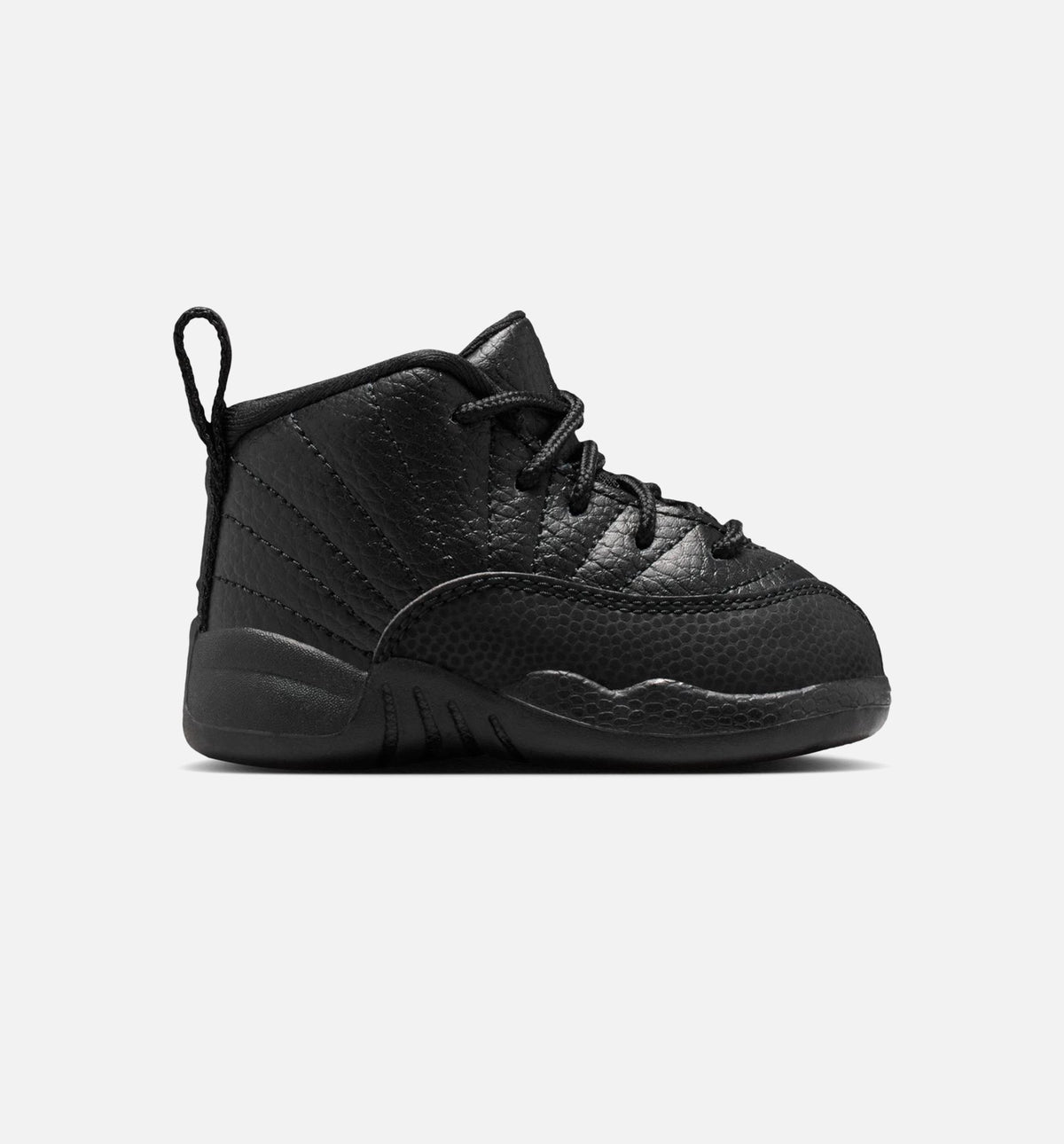 Air Jordan 12 Retro Bloodline Infant & Toddler Lifestyle Shoe – Black / Varsity Red