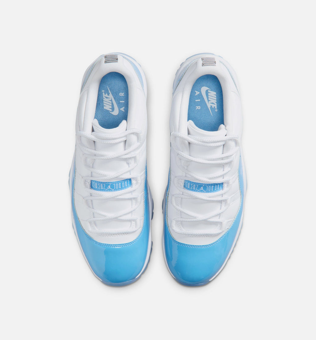 Air Jordan 11 Retro Low University Blue Men's Lifestyle Shoe – White / University Blue / Black